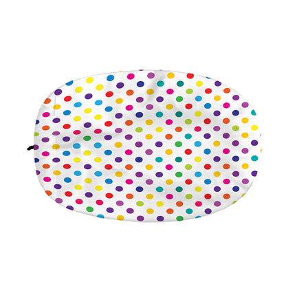 Colorful Polka Dot Pattern Print Car Side Mirror Covers