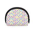 Colorful Polka Dot Pattern Print Coin Purse