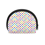 Colorful Polka Dot Pattern Print Coin Purse