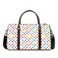 Colorful Polka Dot Pattern Print Duffel Bag