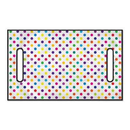 Colorful Polka Dot Pattern Print Golf Cart Seat Cover