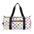 Colorful Polka Dot Pattern Print Gym Bag