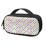 Colorful Polka Dot Pattern Print Insulin Cooler Travel Case