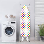 Colorful Polka Dot Pattern Print Ironing Board Cover