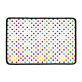 Colorful Polka Dot Pattern Print Kitchen Mat
