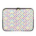 Colorful Polka Dot Pattern Print Laptop Sleeve