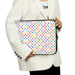 Colorful Polka Dot Pattern Print Laptop Sleeve