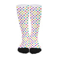 Colorful Polka Dot Pattern Print Long Socks