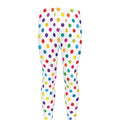 Colorful Polka Dot Pattern Print Men's Leggings