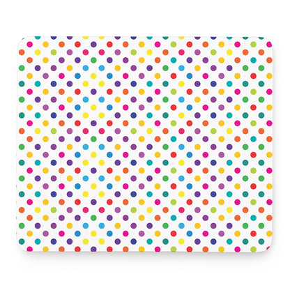 Colorful Polka Dot Pattern Print Mouse Pad
