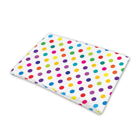 Colorful Polka Dot Pattern Print Pet Cooling Mat Cover