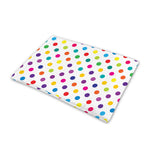 Colorful Polka Dot Pattern Print Pet Cooling Mat Cover
