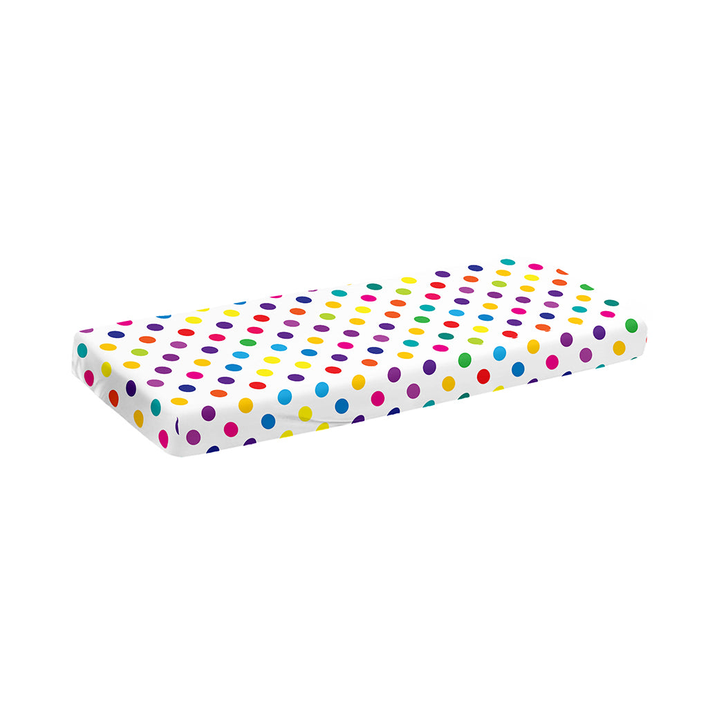 Colorful Polka Dot Pattern Print Piano Keyboard Cover