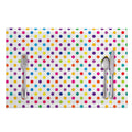 Colorful Polka Dot Pattern Print Placemat