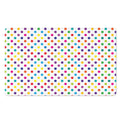 Colorful Polka Dot Pattern Print Polyester Doormat