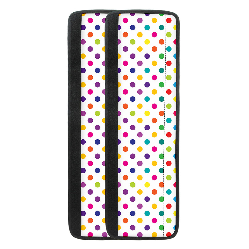 Colorful Polka Dot Pattern Print Refrigerator Handle Covers