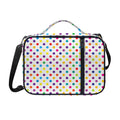 Colorful Polka Dot Pattern Print Shoulder Strap Bible Bag