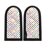Colorful Polka Dot Pattern Print Skillet Handle Cover