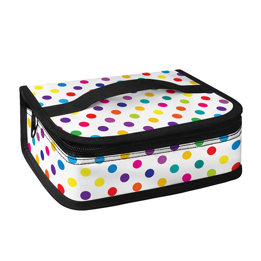 Colorful Polka Dot Pattern Print Small Lunch Bag