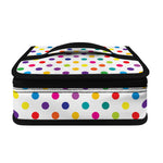 Colorful Polka Dot Pattern Print Small Lunch Bag