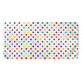 Colorful Polka Dot Pattern Print Towel