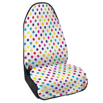 Colorful Polka Dot Pattern Print Waterproof Car Seat Cover