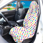 Colorful Polka Dot Pattern Print Waterproof Car Seat Cover