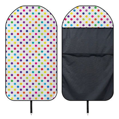 Colorful Polka Dot Pattern Print Waterproof Car Seat Cover