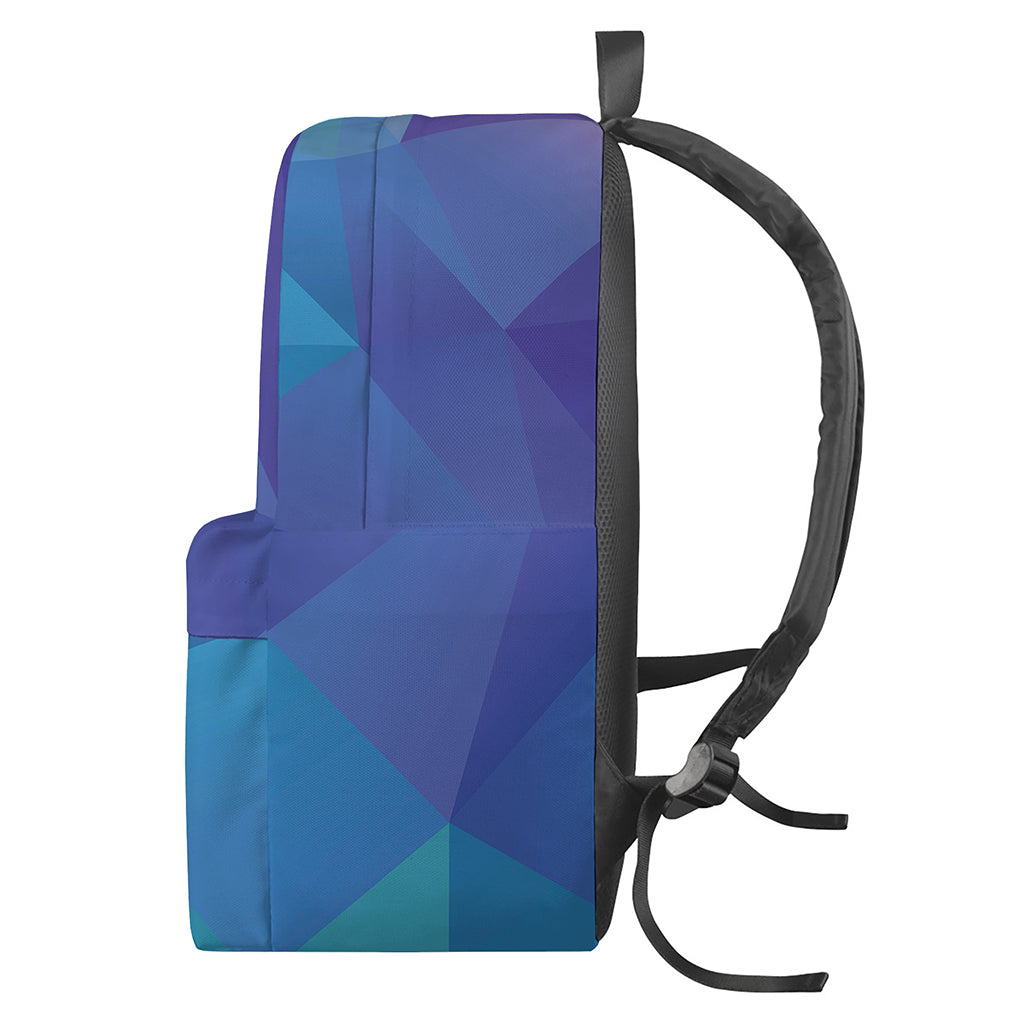 Colorful Polygonal Geometric Print Backpack