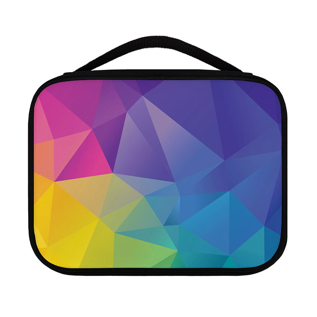 Colorful Polygonal Geometric Print Classic Bible Case