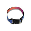 Colorful Polygonal Geometric Print Dog Collar