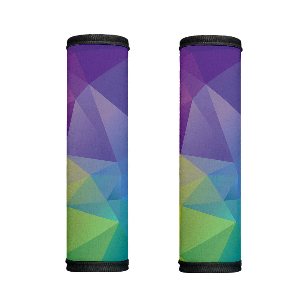 Colorful Polygonal Geometric Print Handle Covers