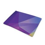 Colorful Polygonal Geometric Print Pet Cooling Mat Cover