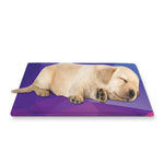 Colorful Polygonal Geometric Print Pet Cooling Mat Cover
