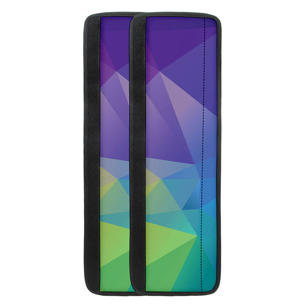 Colorful Polygonal Geometric Print Refrigerator Handle Covers