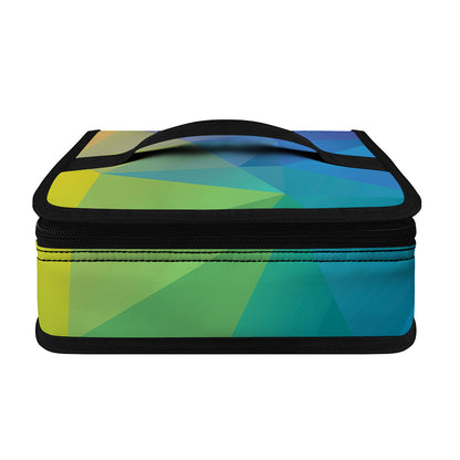 Colorful Polygonal Geometric Print Small Lunch Bag