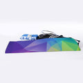 Colorful Polygonal Geometric Print Sports Towel
