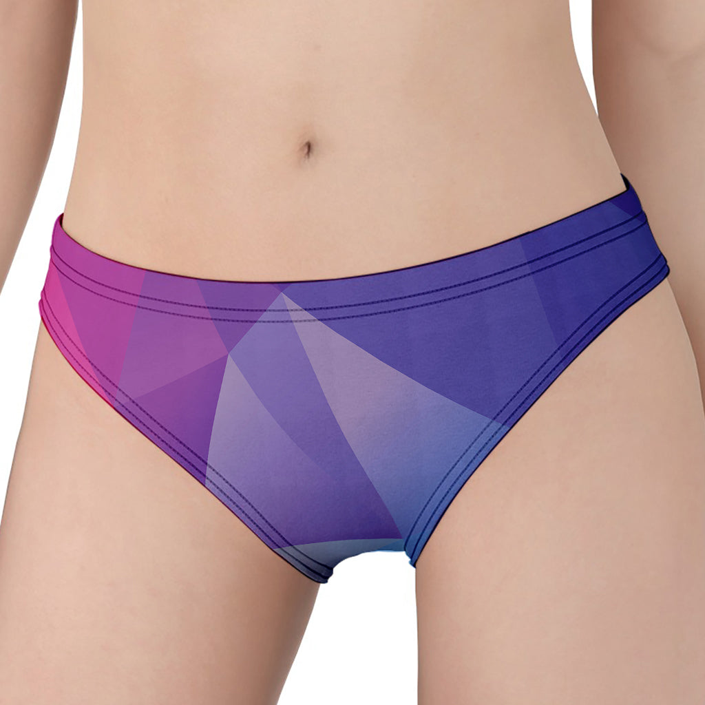 Colorful Polygonal Geometric Print Women's Panties