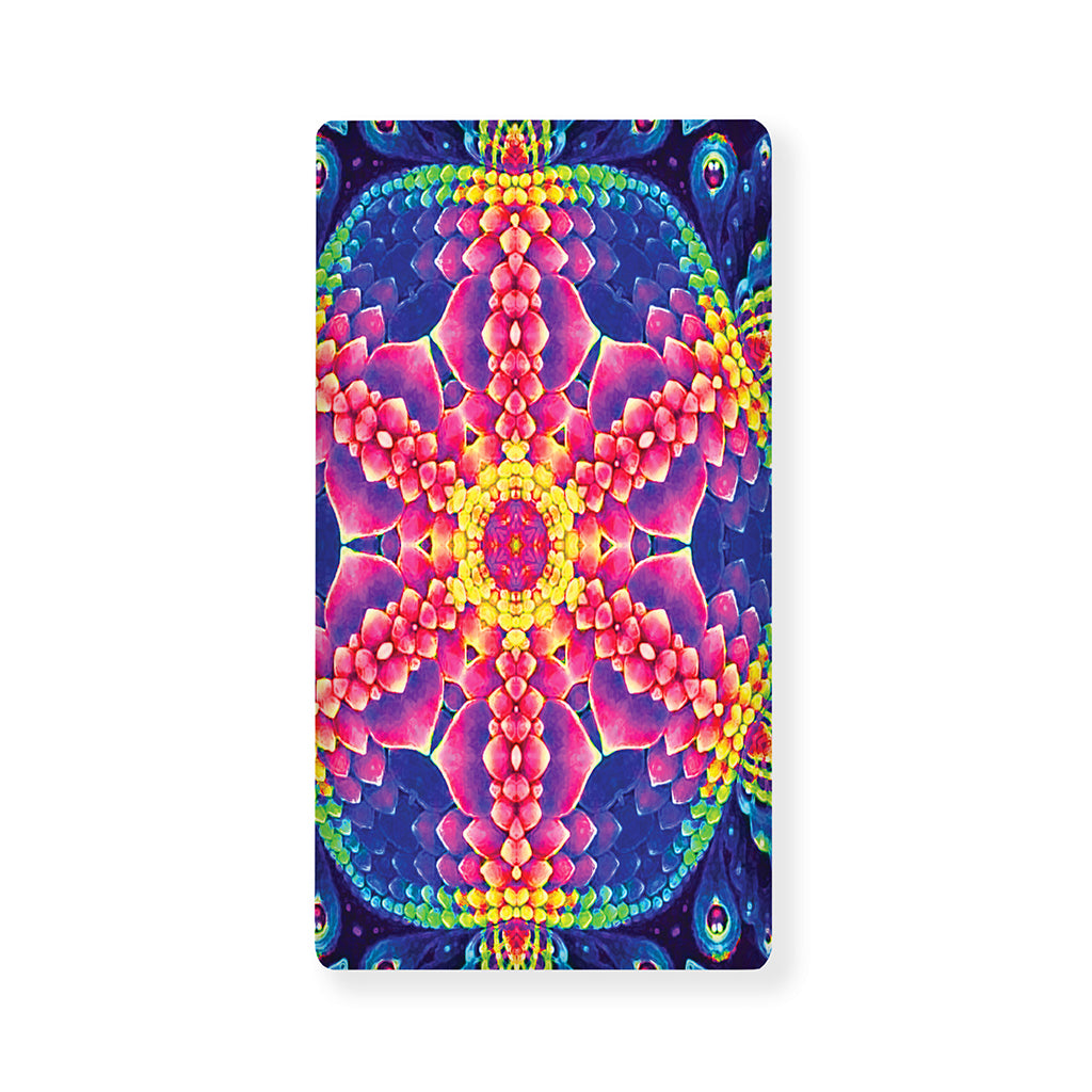 Colorful Psychedelic Kaleidoscope Print Baby Crib Sheet