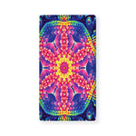 Colorful Psychedelic Kaleidoscope Print Baby Crib Sheet