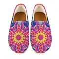 Colorful Psychedelic Kaleidoscope Print Casual Shoes