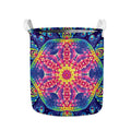 Colorful Psychedelic Kaleidoscope Print Collapsible Laundry Basket