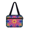 Colorful Psychedelic Kaleidoscope Print Double Strap Bible Bag