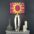 Colorful Psychedelic Kaleidoscope Print Drum Lamp Shade