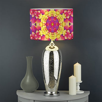 Colorful Psychedelic Kaleidoscope Print Drum Lamp Shade