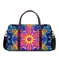 Colorful Psychedelic Kaleidoscope Print Duffel Bag