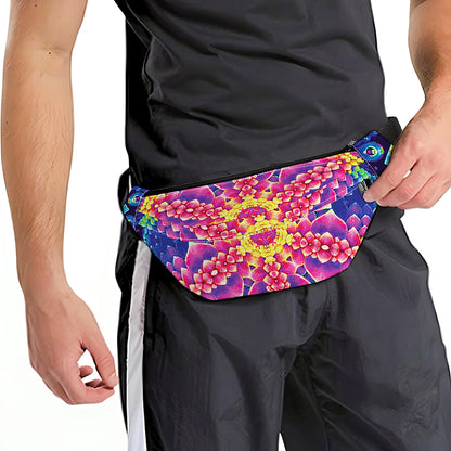 Colorful Psychedelic Kaleidoscope Print Fanny Pack