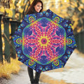 Colorful Psychedelic Kaleidoscope Print Foldable Umbrella