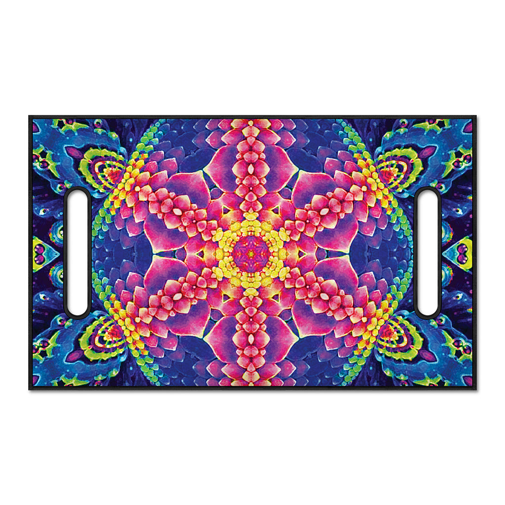 Colorful Psychedelic Kaleidoscope Print Golf Cart Seat Cover