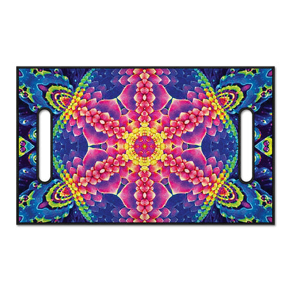 Colorful Psychedelic Kaleidoscope Print Golf Cart Seat Cover